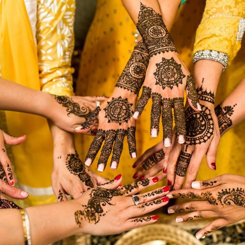 party mehndi art in kolkata