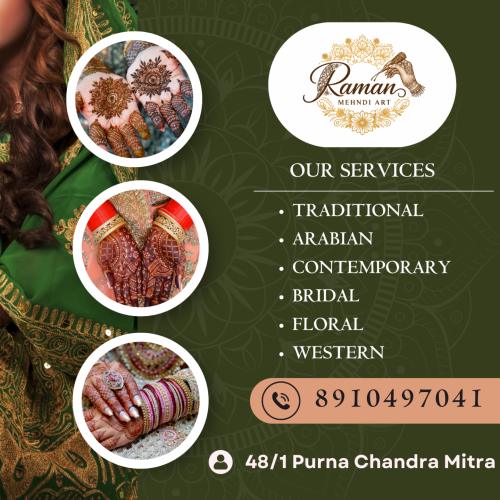 Green and Brown Elegant Mehndi Designs YouTube Thumbnail