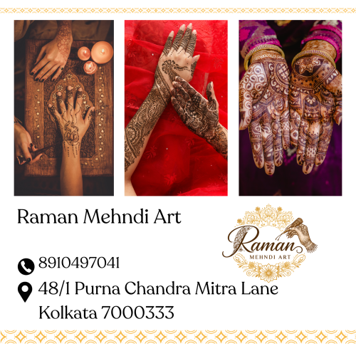 Red and White Photo-centric Henna Workshop Instagram Post