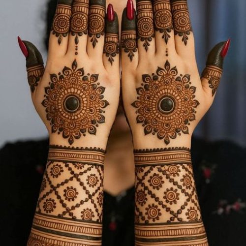 contemporary mehndi art in kolkata