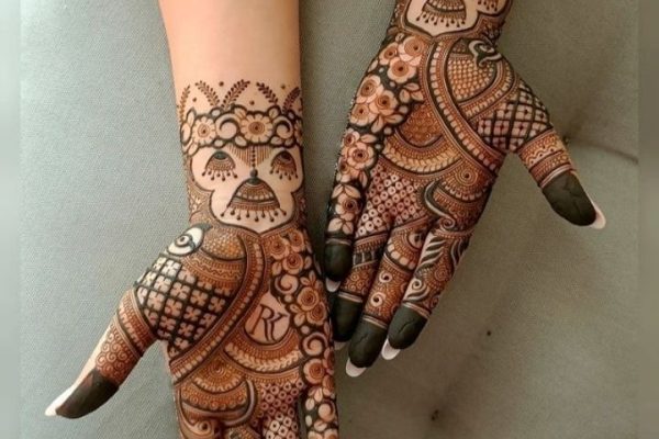 contemporary raman mehndi art